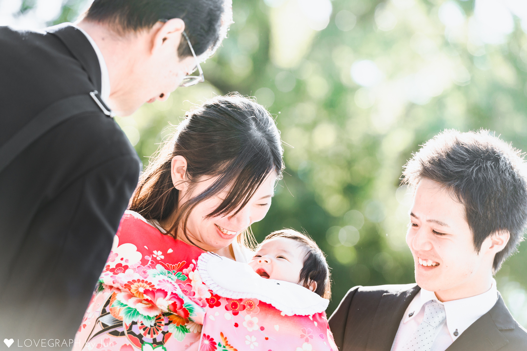 お宮参りの撮影用の着物レンタルサービス きものレンタリエ を紹介します