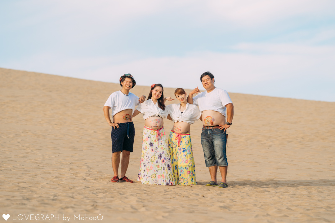 Momo×Kensuke&Mai×keeego's maternity photo | 夫婦フォト