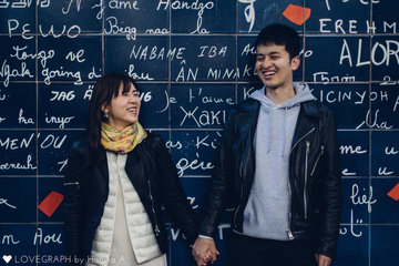 Kumi et Yuuki Honeymoon à Paris | 夫婦フォト