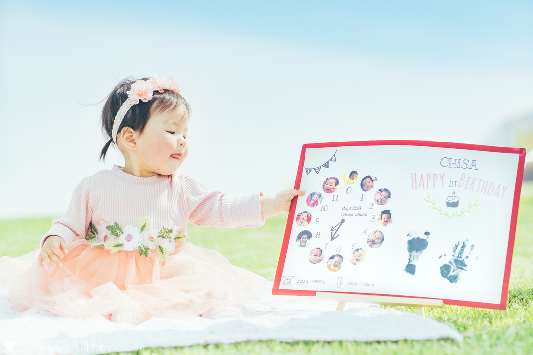 Chisa 1st Birthday | 家族写真(ファミリーフォト)