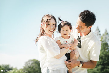 Ayami 1st birthday | 家族写真(ファミリーフォト)