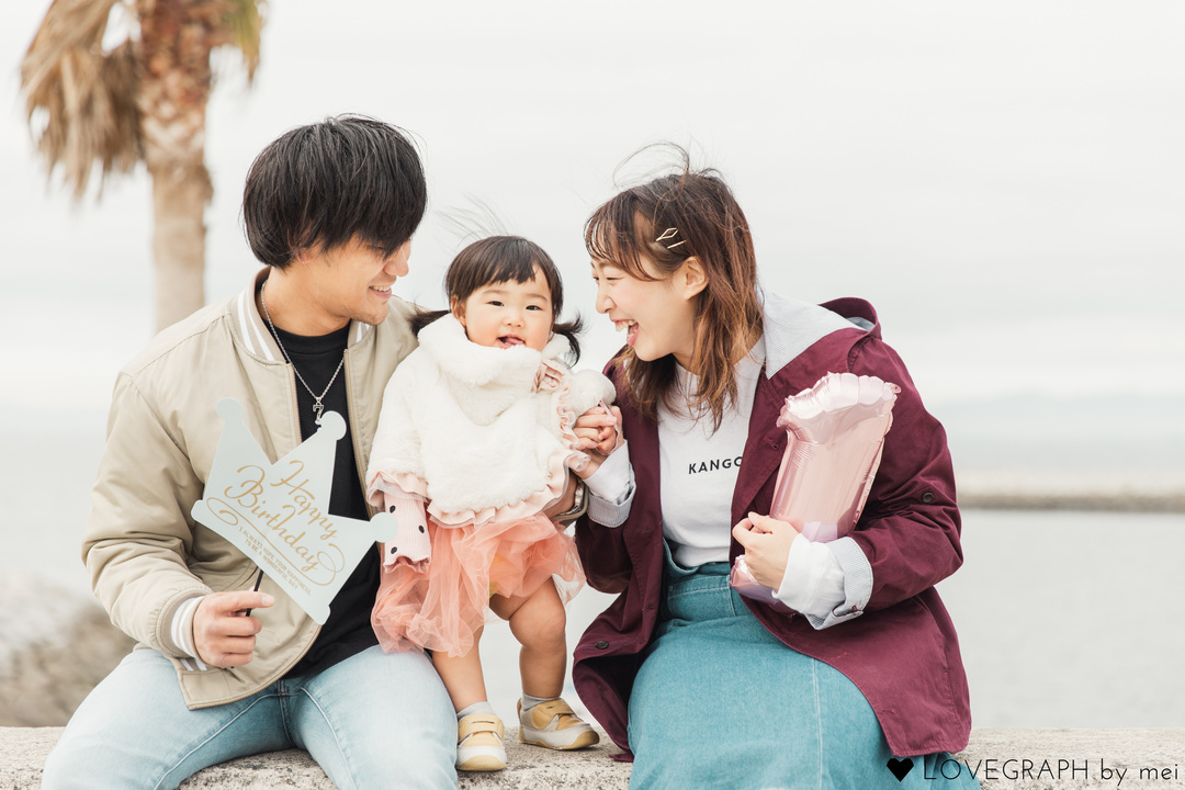 SORA 1st birthday | 家族写真(ファミリーフォト)