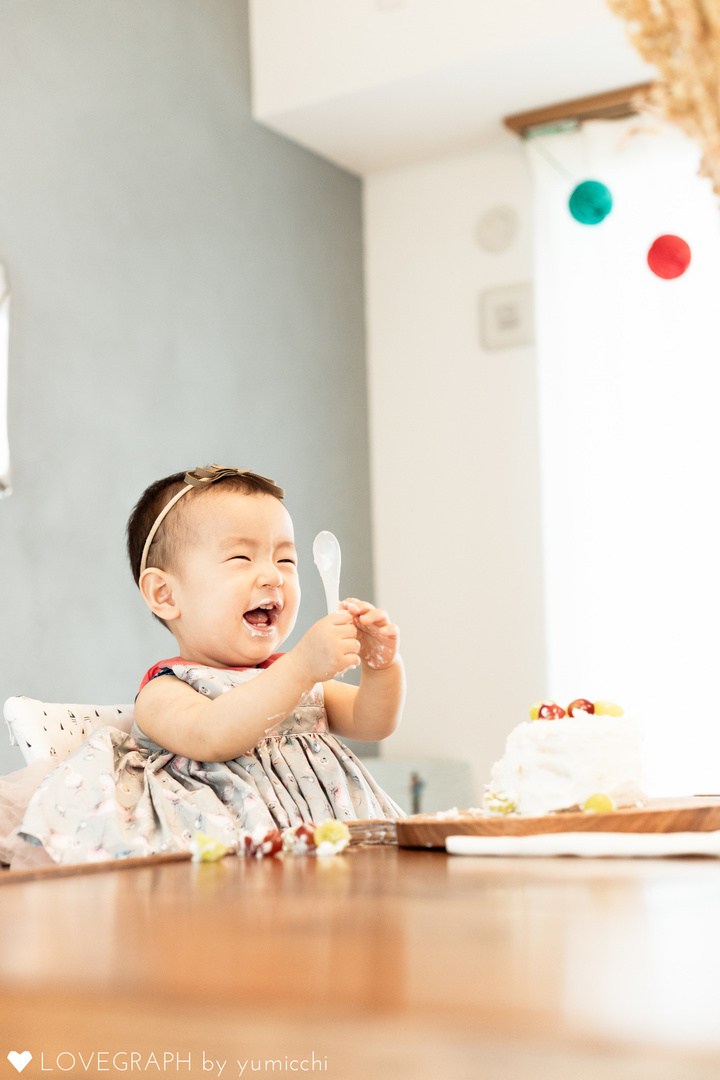 Hana 1st Birthday | 家族写真(ファミリーフォト)