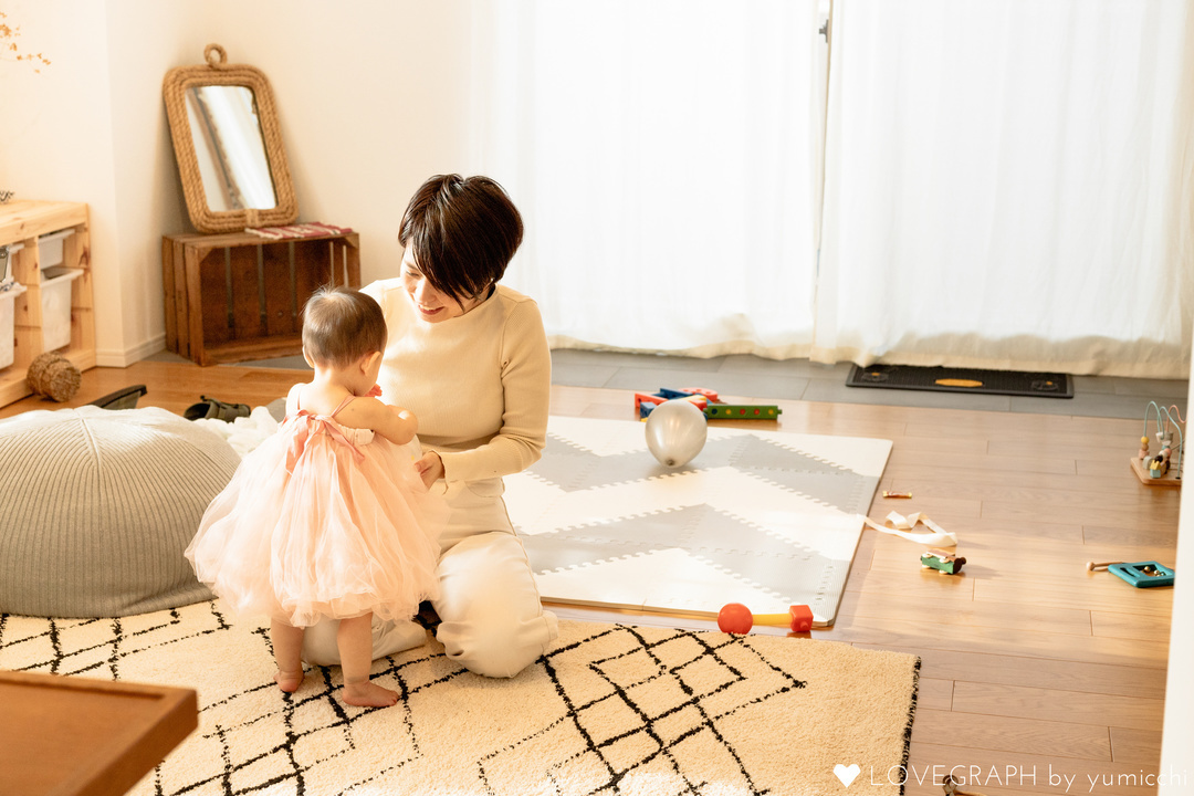 Hana 1st Birthday | 家族写真(ファミリーフォト)