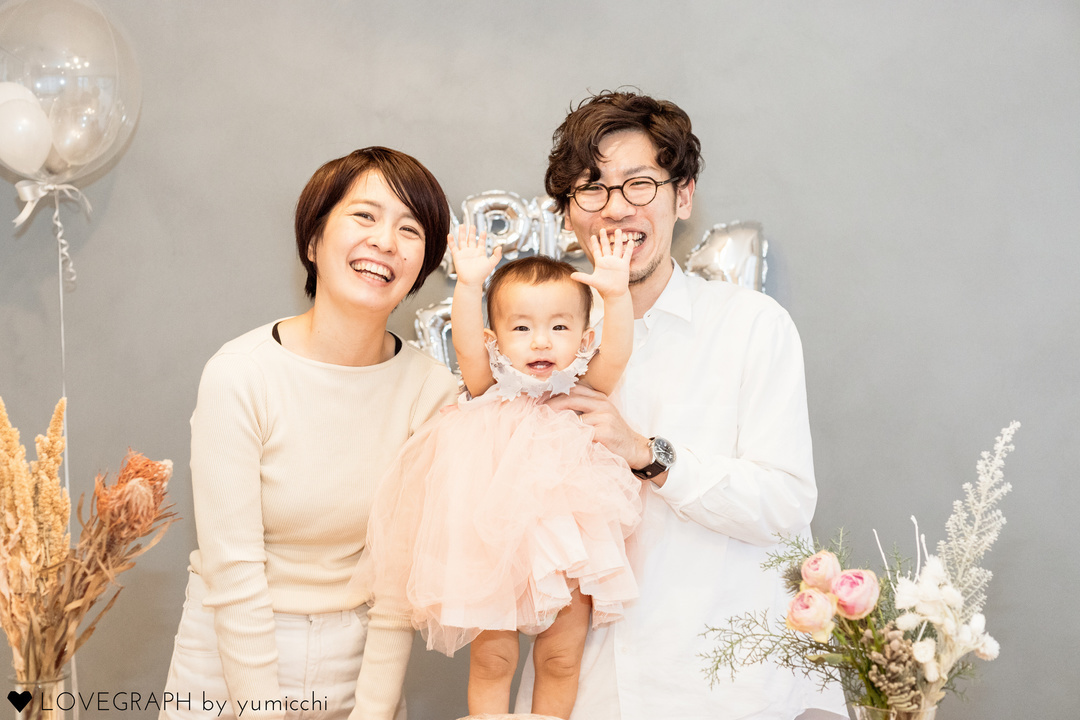 Hana 1st Birthday | 家族写真(ファミリーフォト)