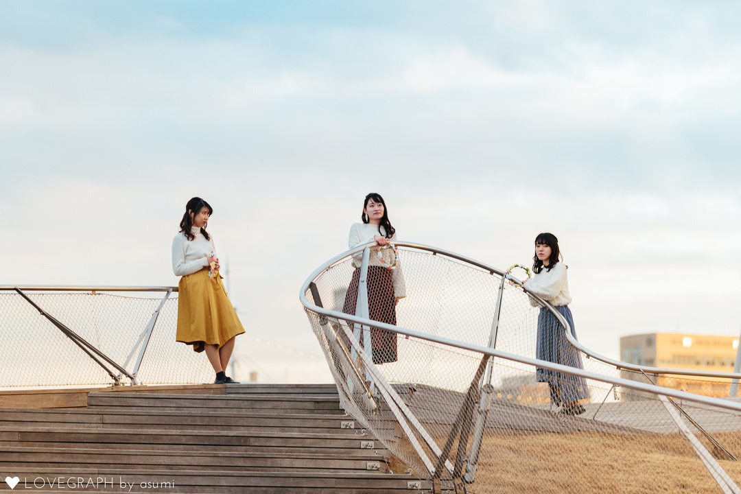 Yukina × Hiroka × Rio | フレンドフォト(友達)