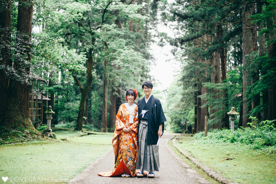Keisuke×Shiori at 平泉寺/勝山 | 夫婦フォト
